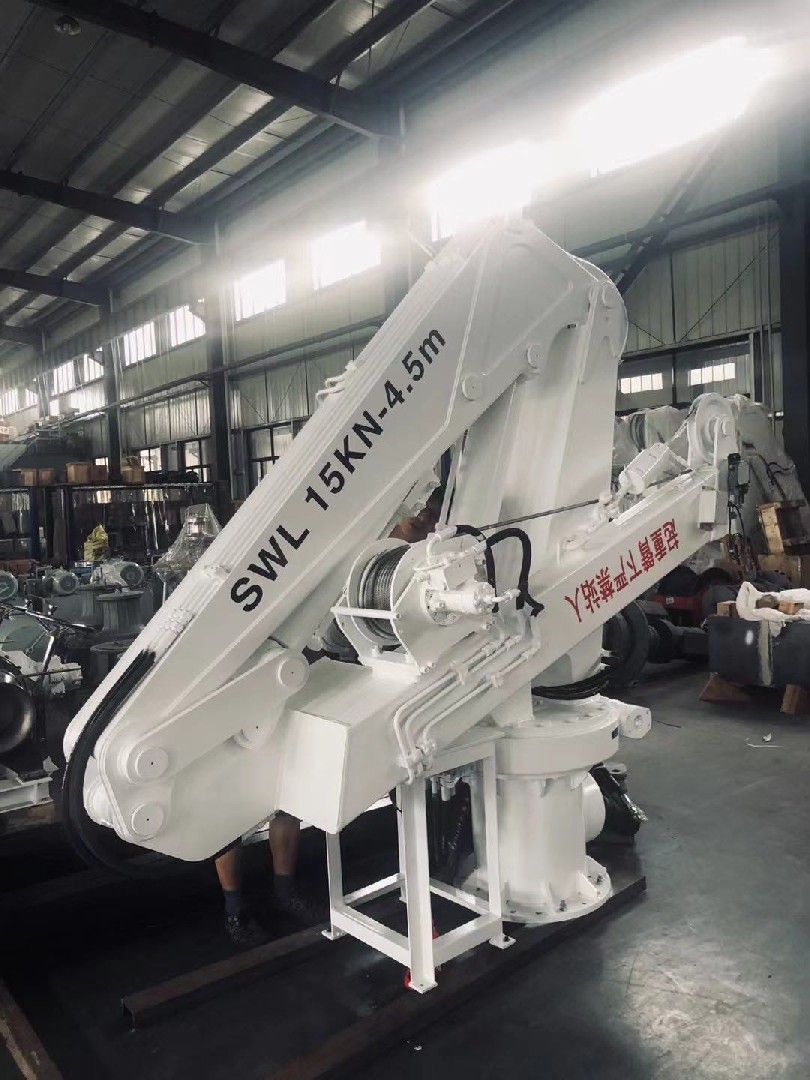 1.5t*4.5m折臂起重機(jī)